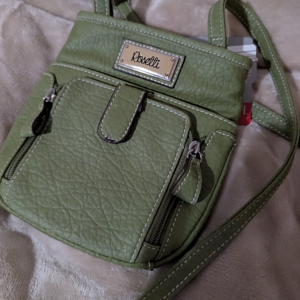 Rosetti Green Crossbody Bag